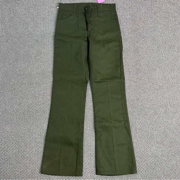 Levi's Pants - Army green deadstock Levi’s 70s pants